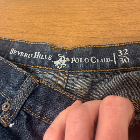 Beverly Hills Polo Club Mens Jeans Dark Wash 32X30 - Picture 4 of 10